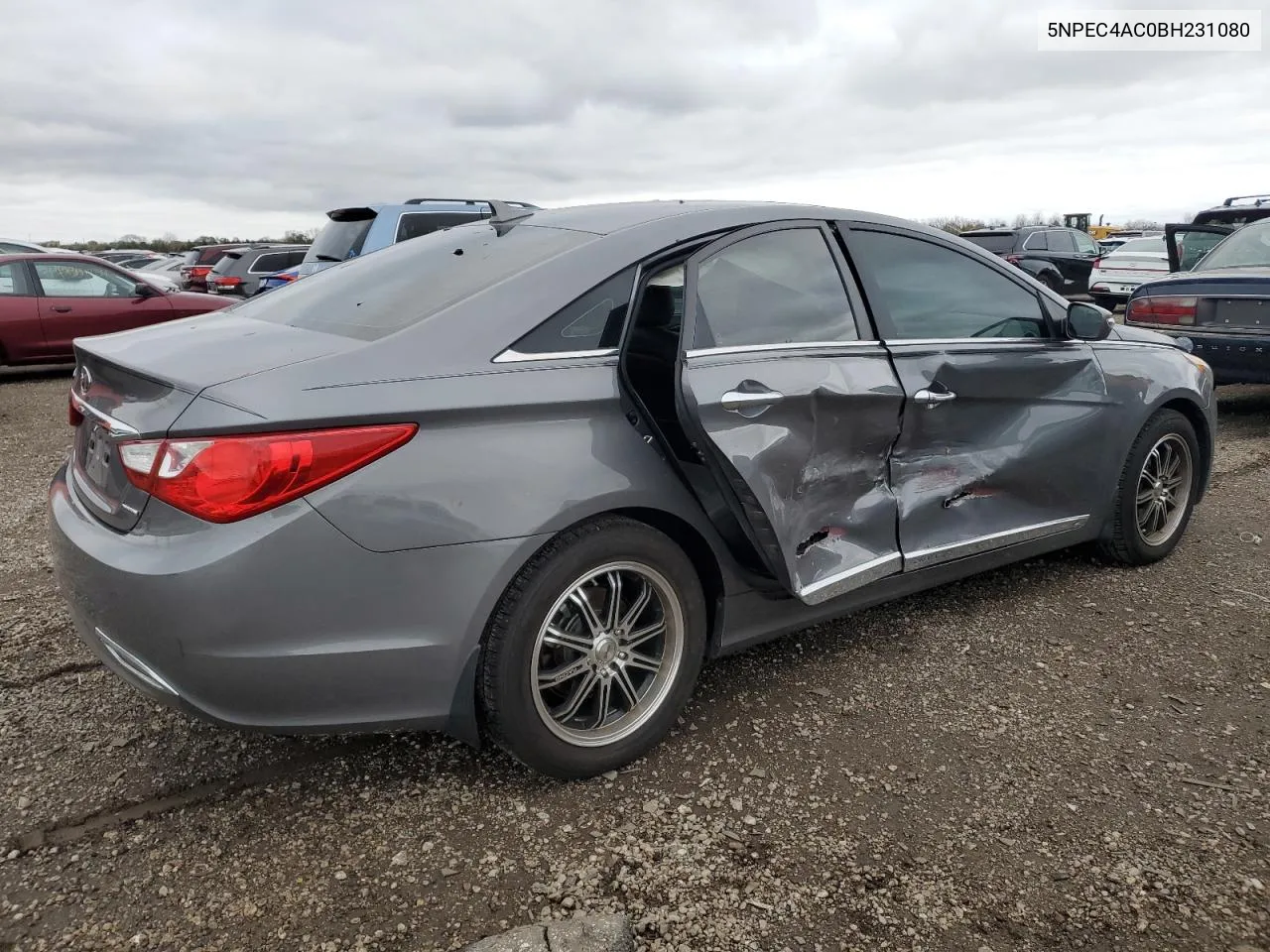 2011 Hyundai Sonata Se VIN: 5NPEC4AC0BH231080 Lot: 79624974