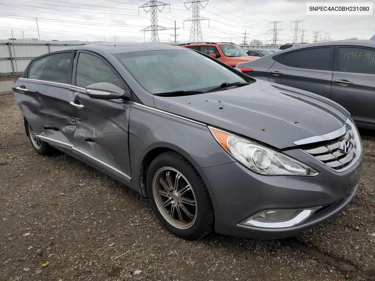 2011 Hyundai Sonata Se VIN: 5NPEC4AC0BH231080 Lot: 79624974