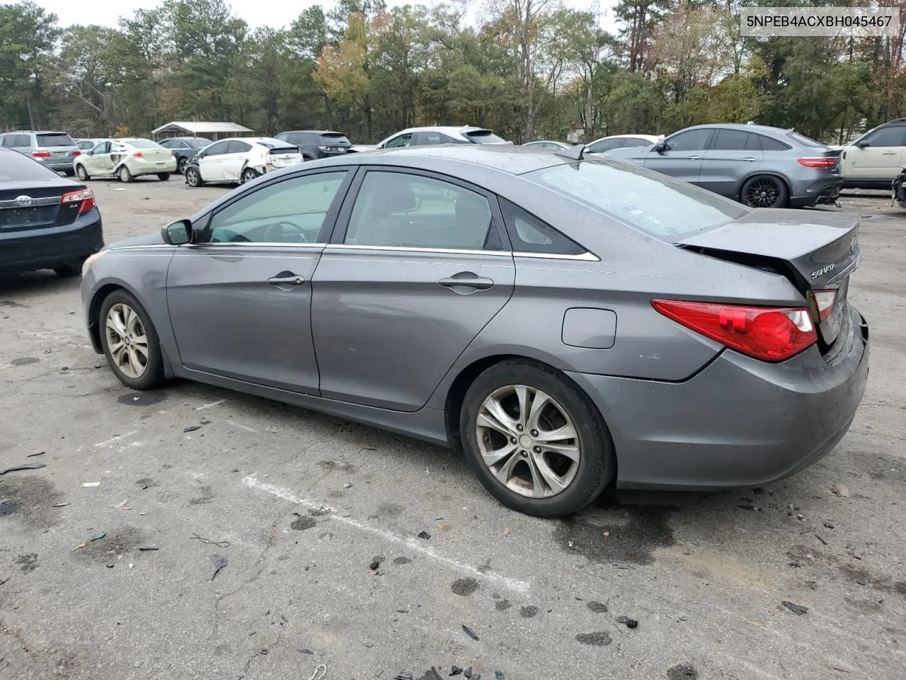 2011 Hyundai Sonata Gls VIN: 5NPEB4ACXBH045467 Lot: 79632004