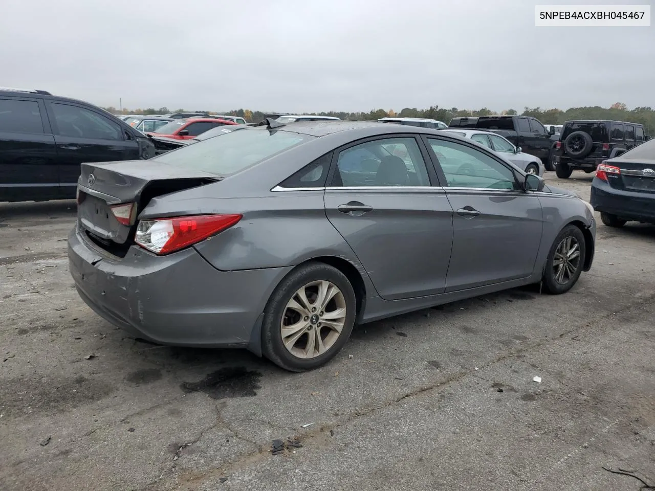 2011 Hyundai Sonata Gls VIN: 5NPEB4ACXBH045467 Lot: 79632004