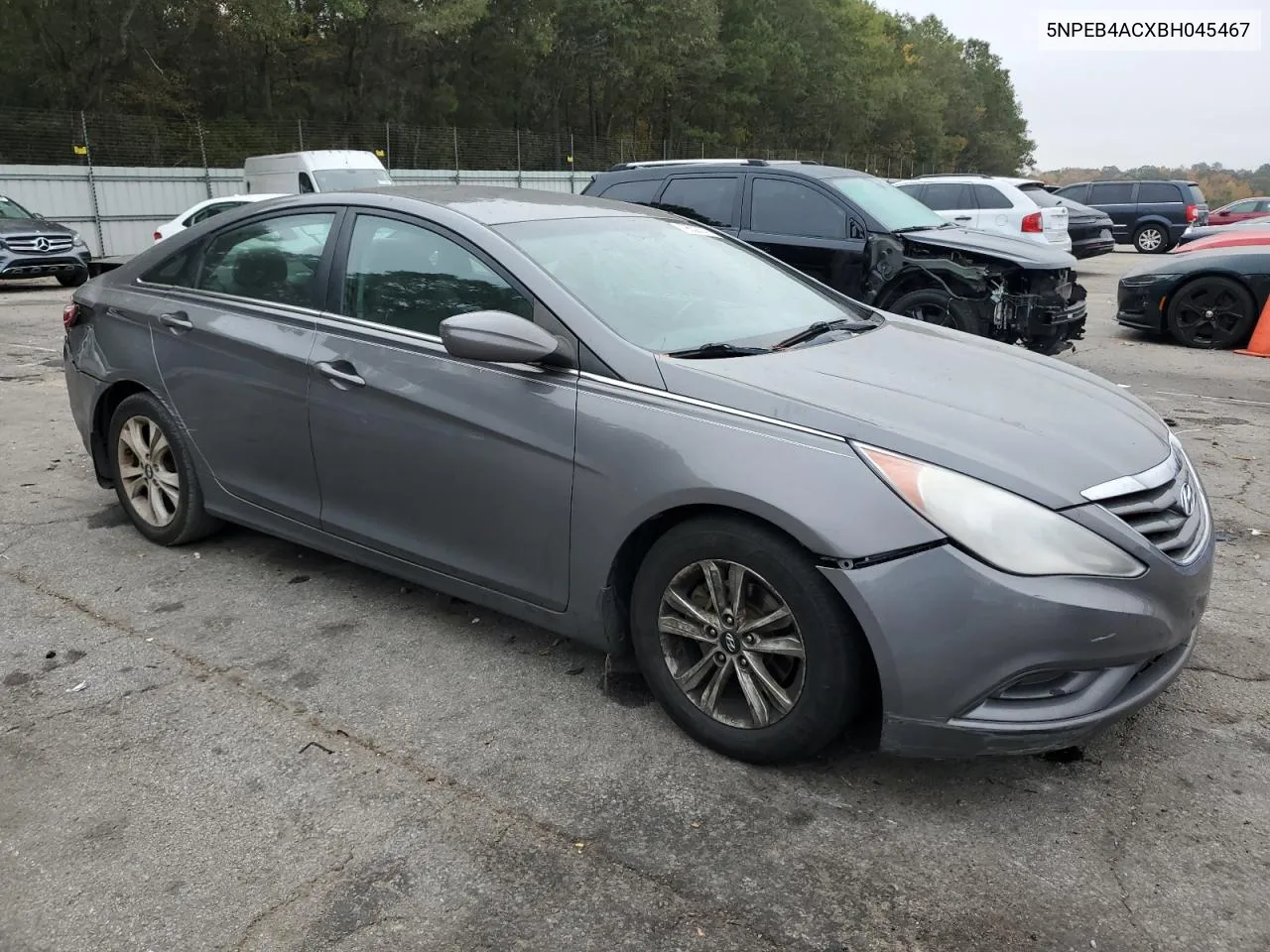 2011 Hyundai Sonata Gls VIN: 5NPEB4ACXBH045467 Lot: 79632004