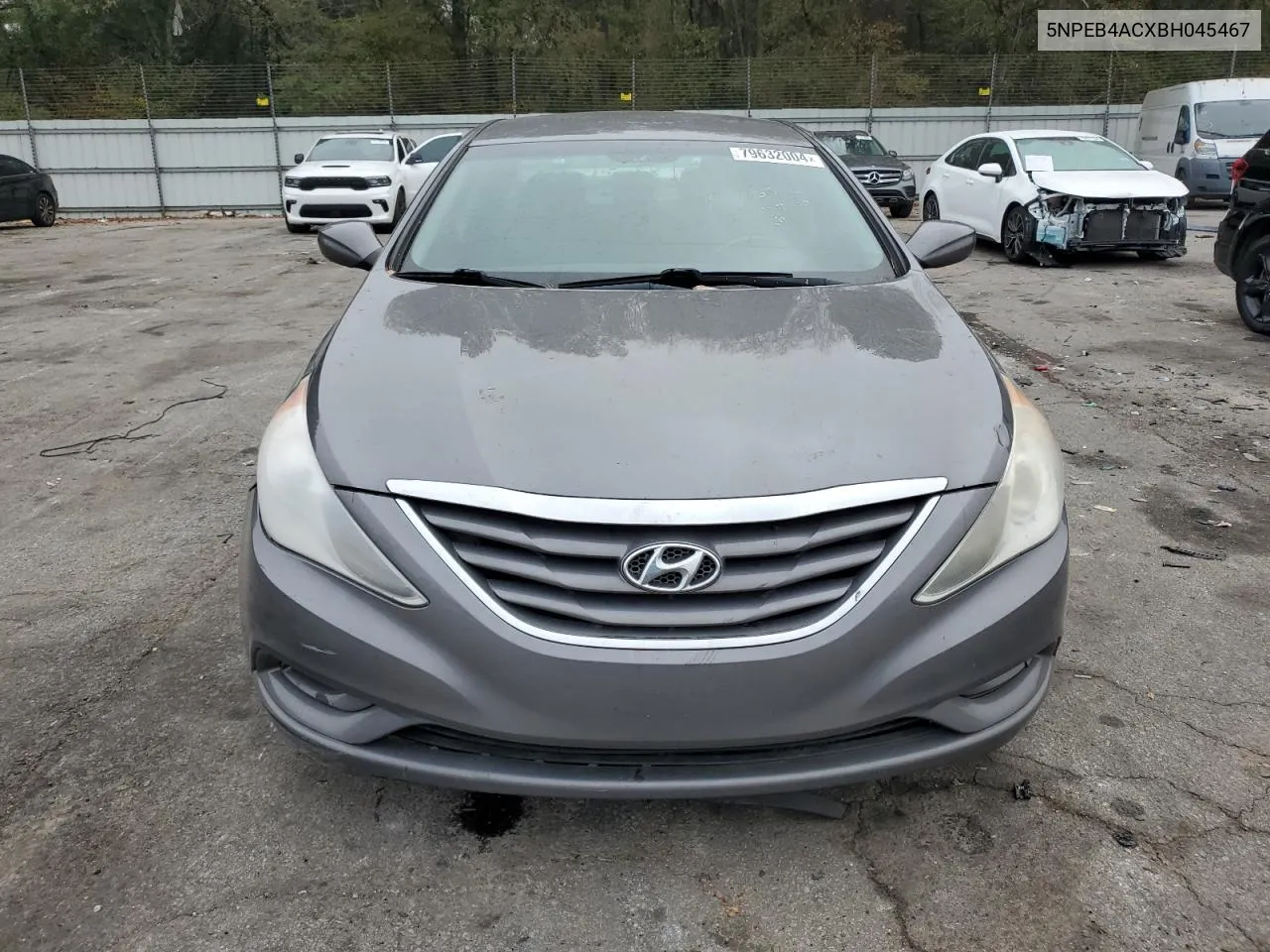 2011 Hyundai Sonata Gls VIN: 5NPEB4ACXBH045467 Lot: 79632004