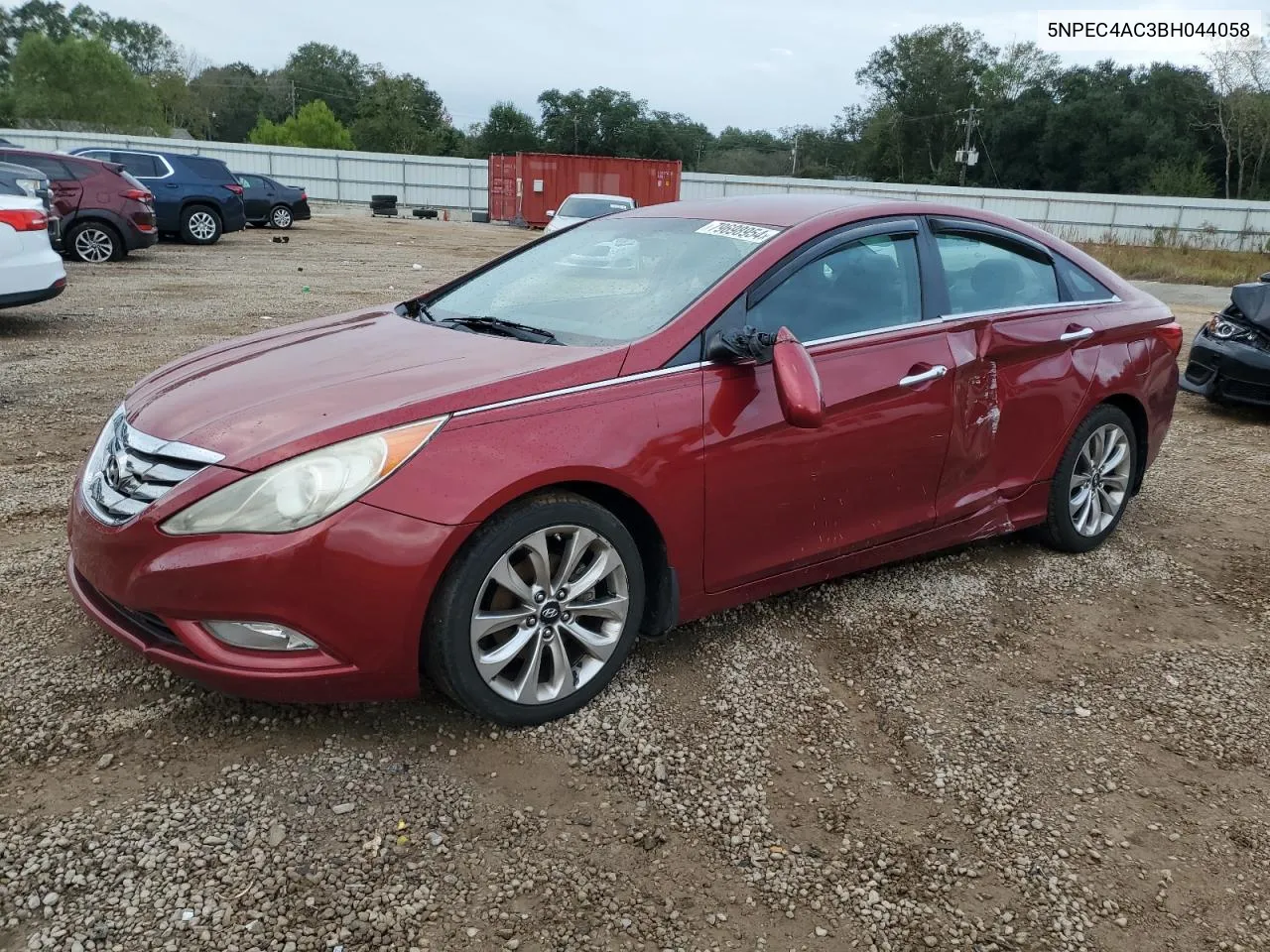 2011 Hyundai Sonata Se VIN: 5NPEC4AC3BH044058 Lot: 79698954