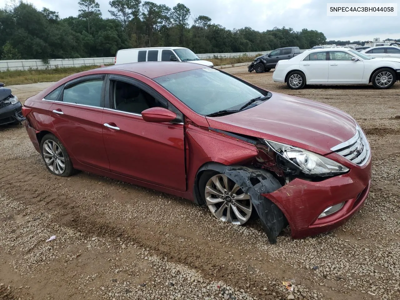 2011 Hyundai Sonata Se VIN: 5NPEC4AC3BH044058 Lot: 79698954