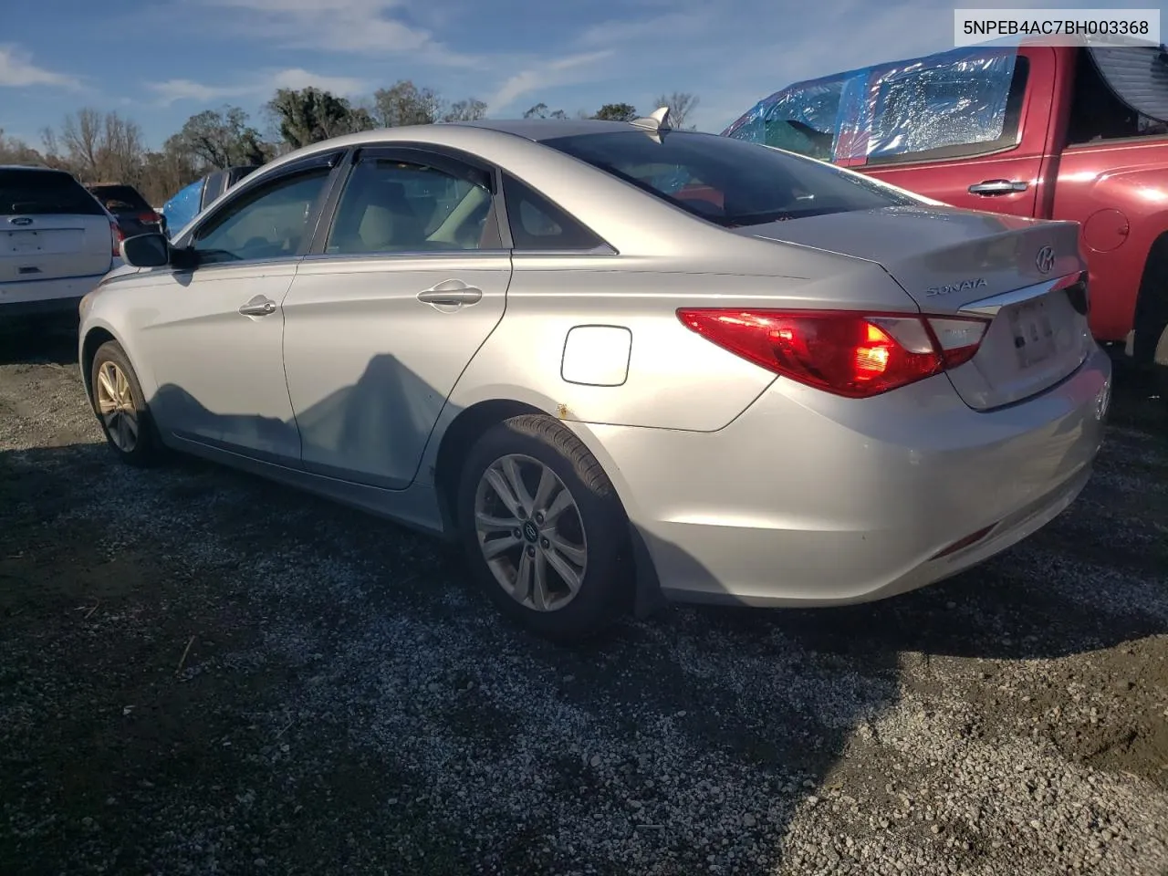 2011 Hyundai Sonata Gls VIN: 5NPEB4AC7BH003368 Lot: 79769114