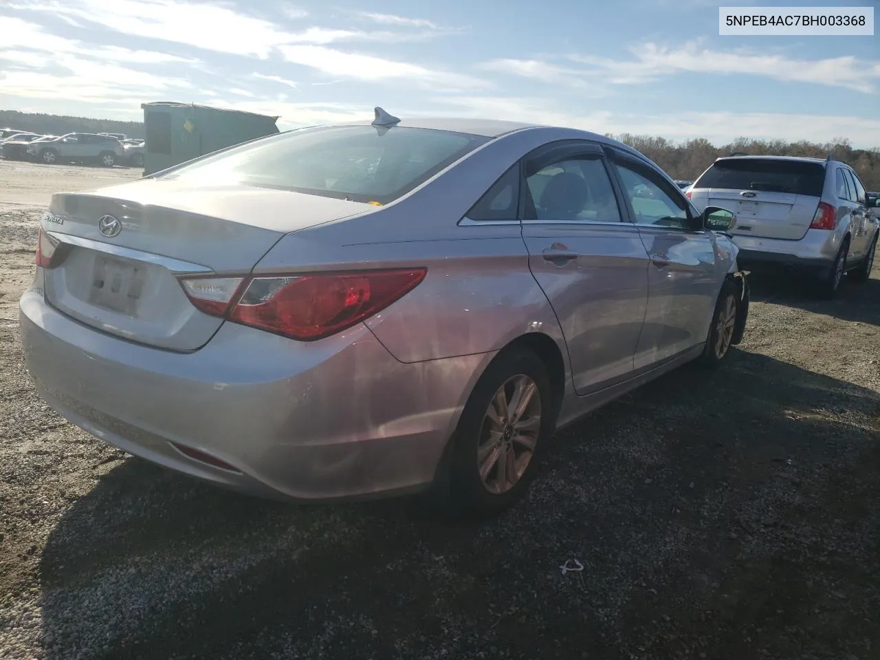 2011 Hyundai Sonata Gls VIN: 5NPEB4AC7BH003368 Lot: 79769114