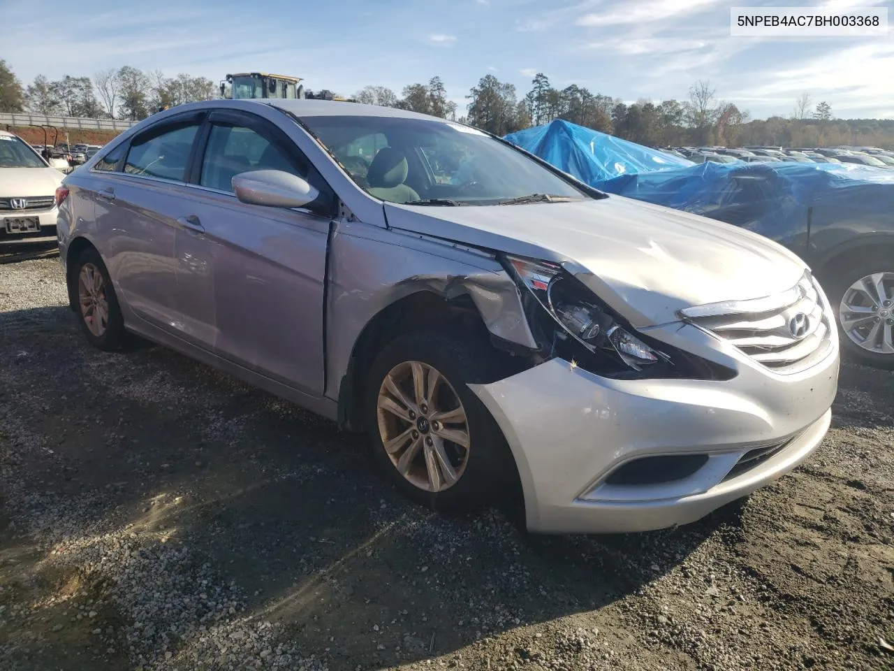 2011 Hyundai Sonata Gls VIN: 5NPEB4AC7BH003368 Lot: 79769114