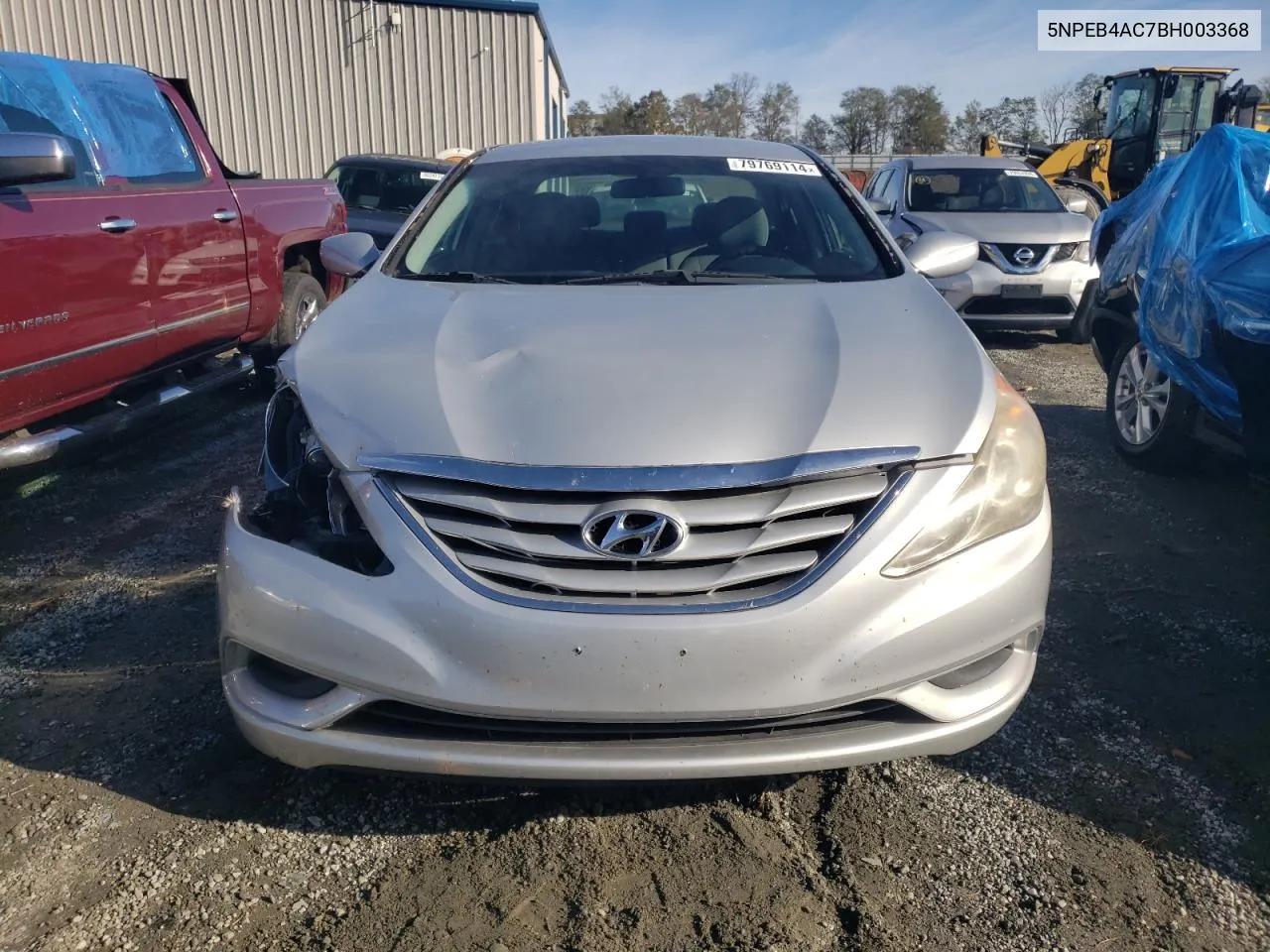 2011 Hyundai Sonata Gls VIN: 5NPEB4AC7BH003368 Lot: 79769114