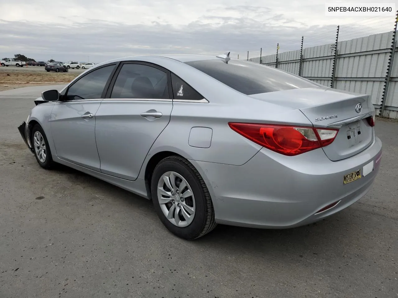 2011 Hyundai Sonata Gls VIN: 5NPEB4ACXBH021640 Lot: 80151864