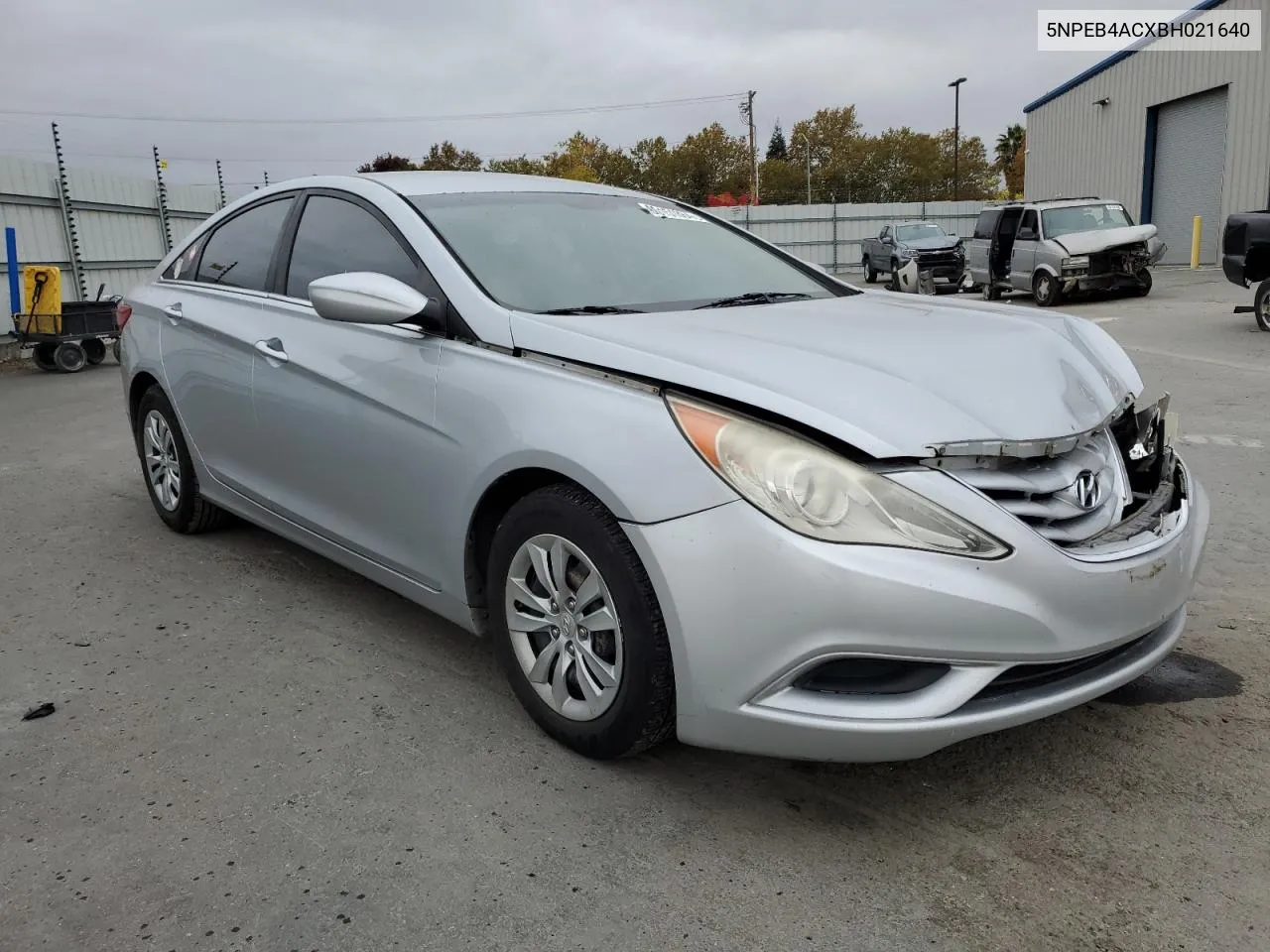 2011 Hyundai Sonata Gls VIN: 5NPEB4ACXBH021640 Lot: 80151864