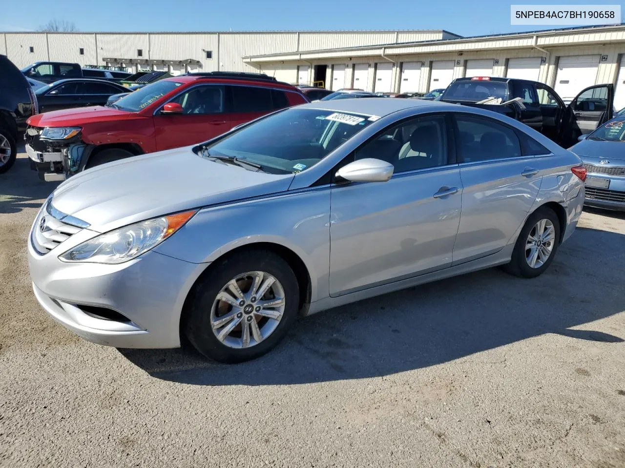 2011 Hyundai Sonata Gls VIN: 5NPEB4AC7BH190658 Lot: 80397814