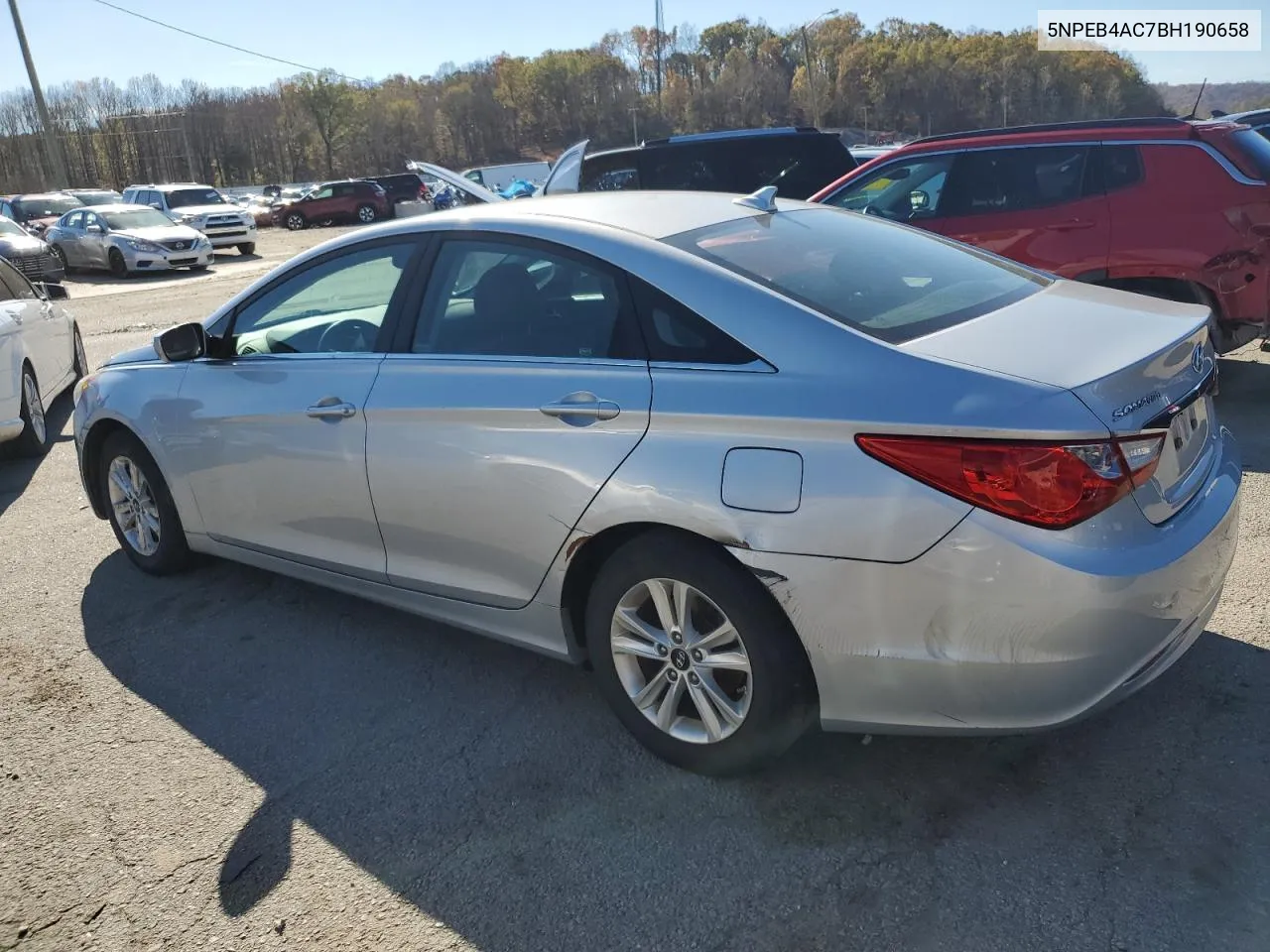 2011 Hyundai Sonata Gls VIN: 5NPEB4AC7BH190658 Lot: 80397814