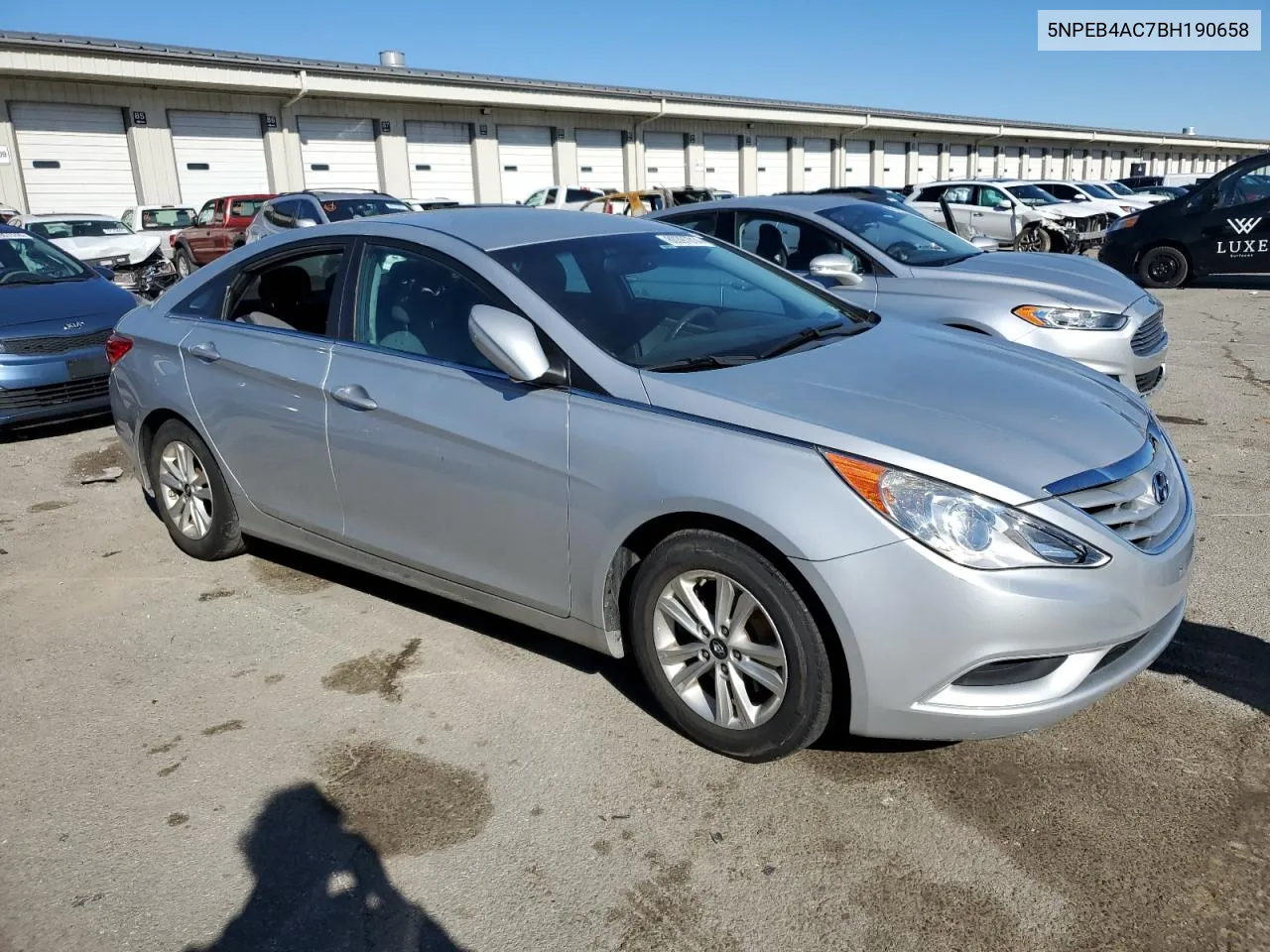 2011 Hyundai Sonata Gls VIN: 5NPEB4AC7BH190658 Lot: 80397814