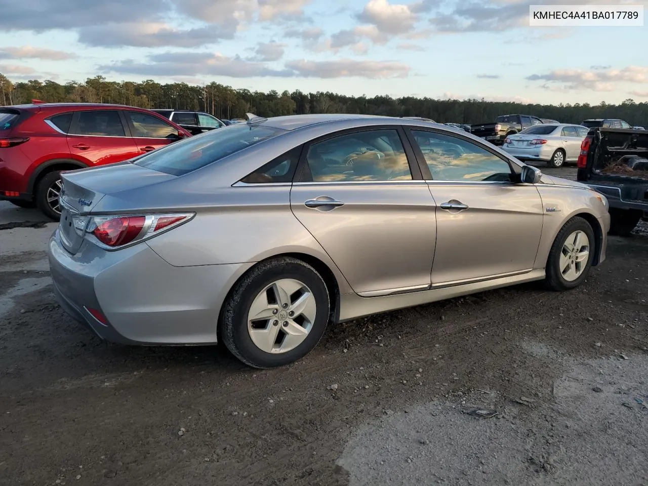 2011 Hyundai Sonata Hybrid VIN: KMHEC4A41BA017789 Lot: 80481944