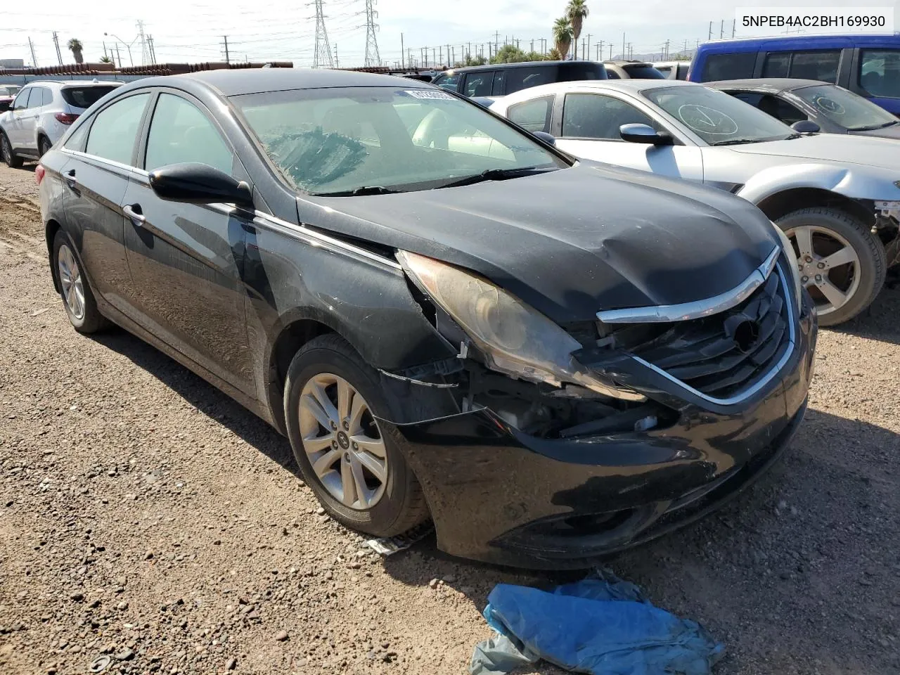 2011 Hyundai Sonata Gls VIN: 5NPEB4AC2BH169930 Lot: 81236933