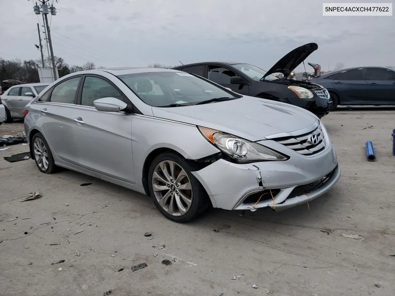 5NPEC4ACXCH477622 2012 Hyundai Sonata Se