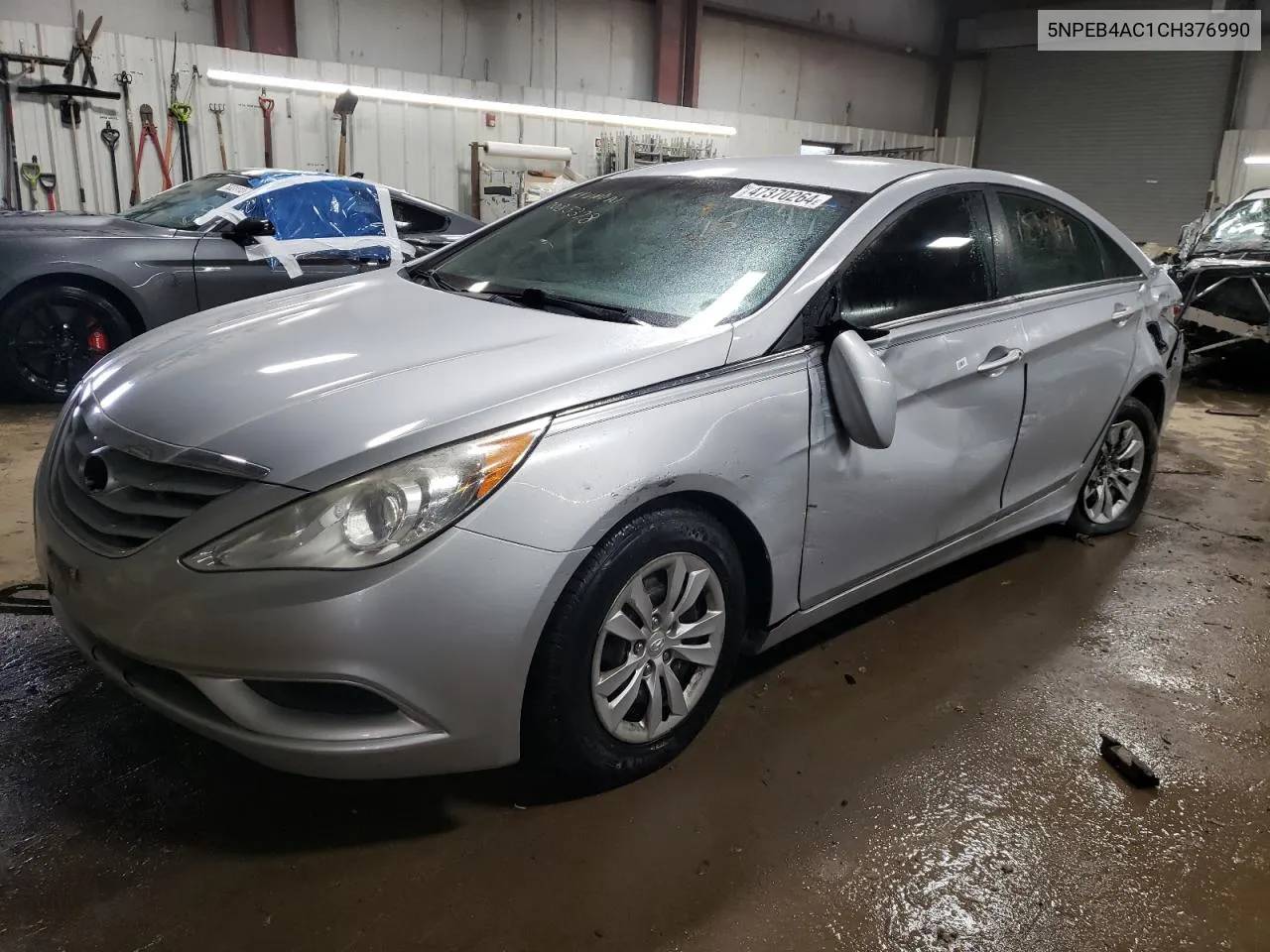 2012 Hyundai Sonata Gls VIN: 5NPEB4AC1CH376990 Lot: 47370264