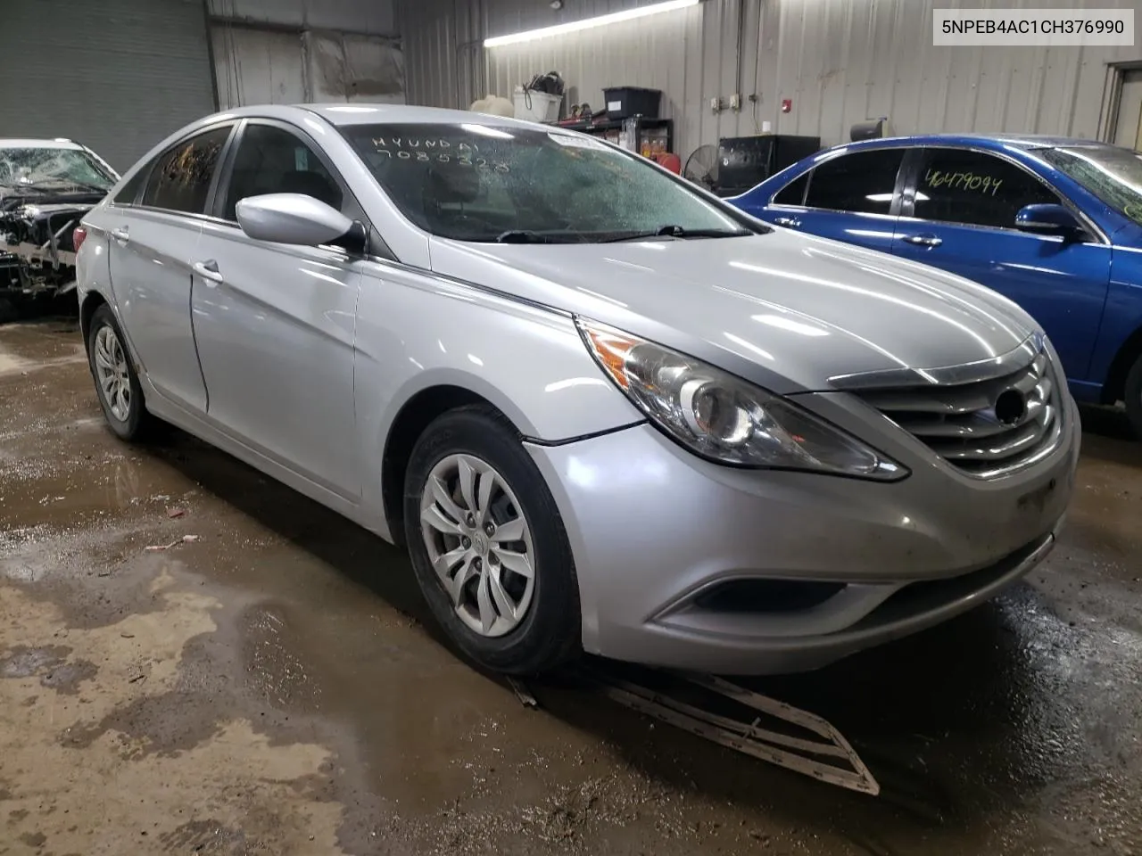 2012 Hyundai Sonata Gls VIN: 5NPEB4AC1CH376990 Lot: 47370264