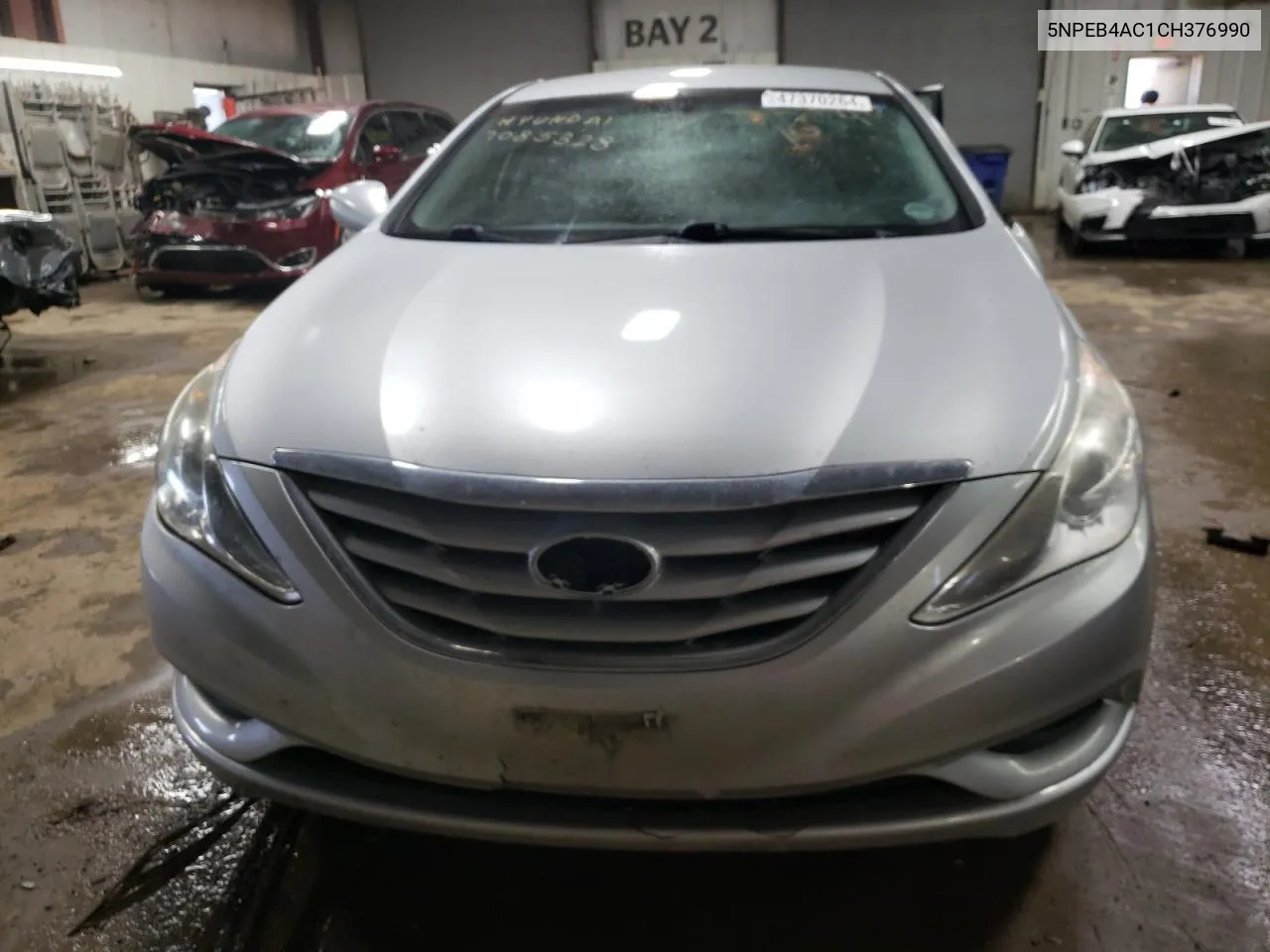 2012 Hyundai Sonata Gls VIN: 5NPEB4AC1CH376990 Lot: 47370264