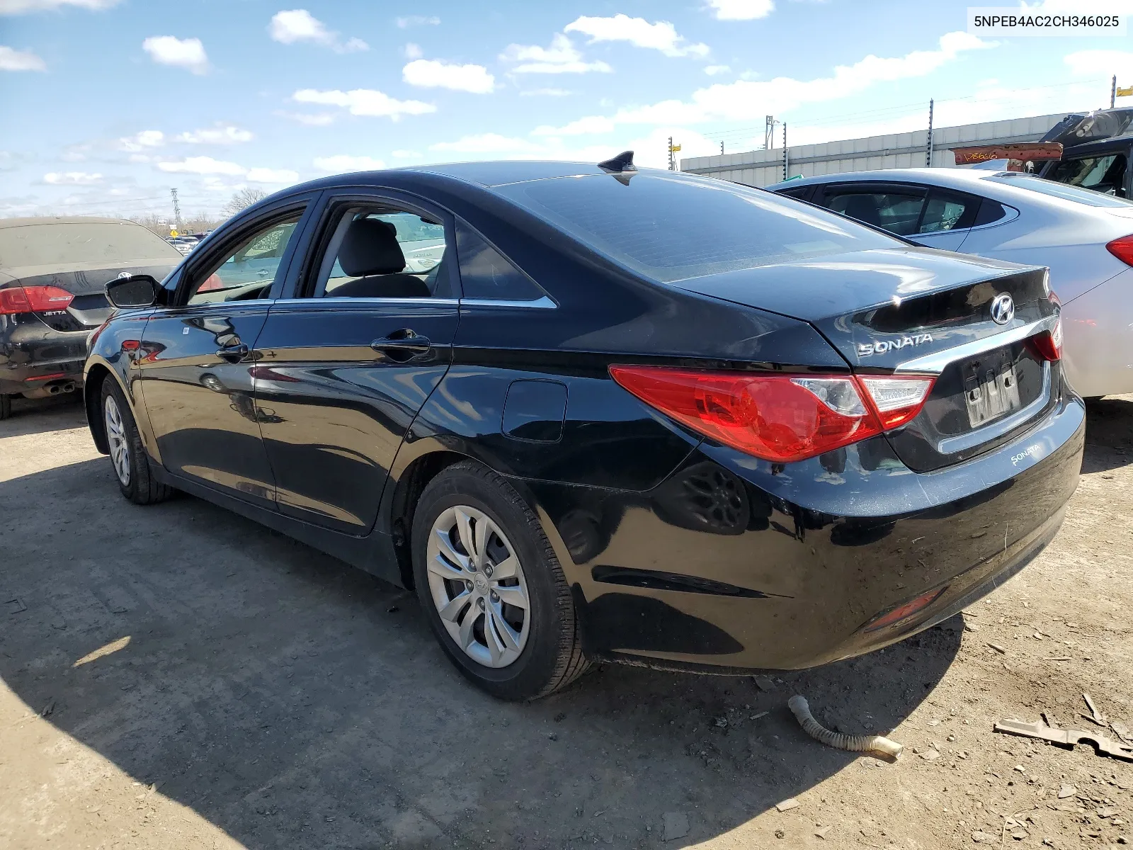 5NPEB4AC2CH346025 2012 Hyundai Sonata Gls