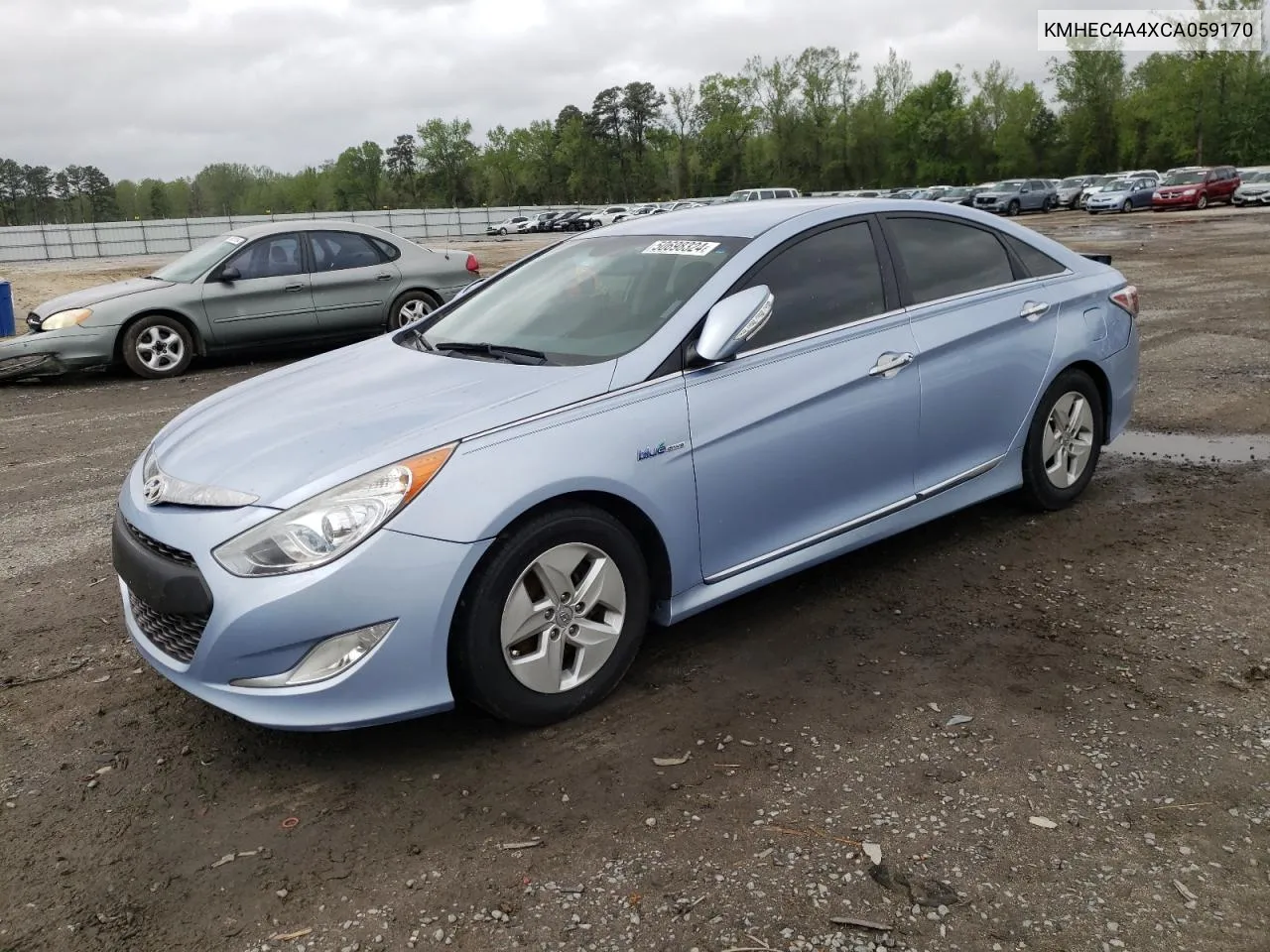 2012 Hyundai Sonata Hybrid VIN: KMHEC4A4XCA059170 Lot: 50698324