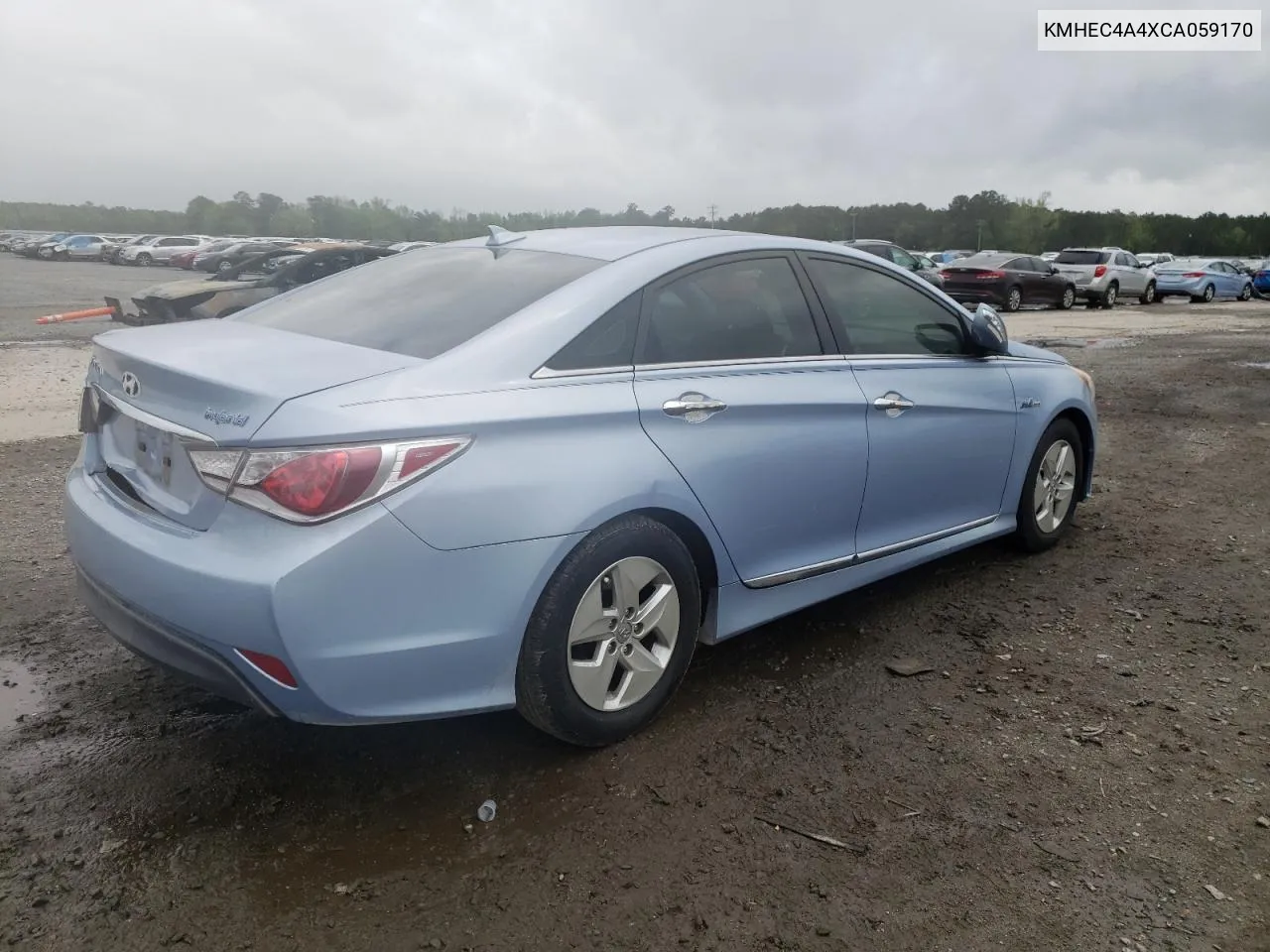 2012 Hyundai Sonata Hybrid VIN: KMHEC4A4XCA059170 Lot: 50698324