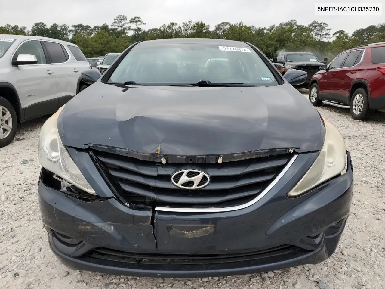 5NPEB4AC1CH335730 2012 Hyundai Sonata Gls