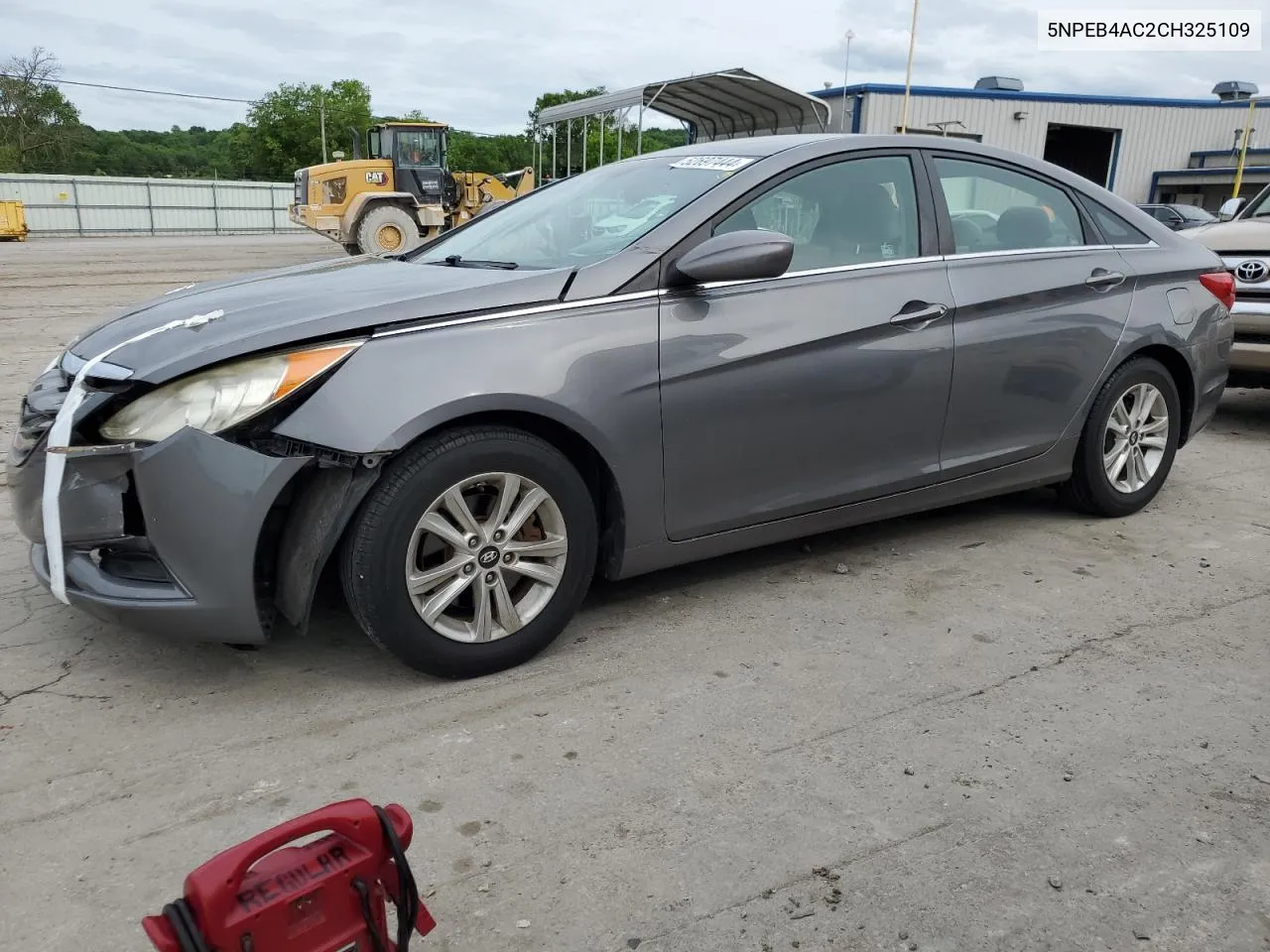 2012 Hyundai Sonata Gls VIN: 5NPEB4AC2CH325109 Lot: 52697444