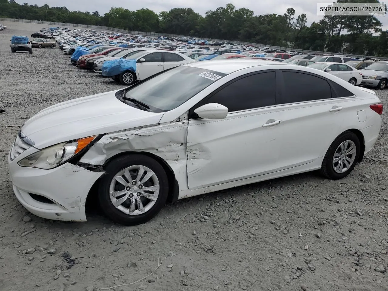 5NPEB4AC5CH426726 2012 Hyundai Sonata Gls