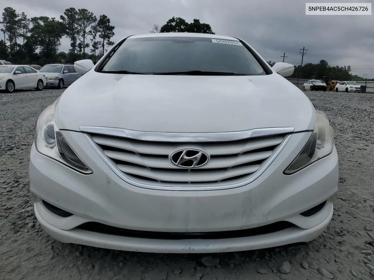 5NPEB4AC5CH426726 2012 Hyundai Sonata Gls