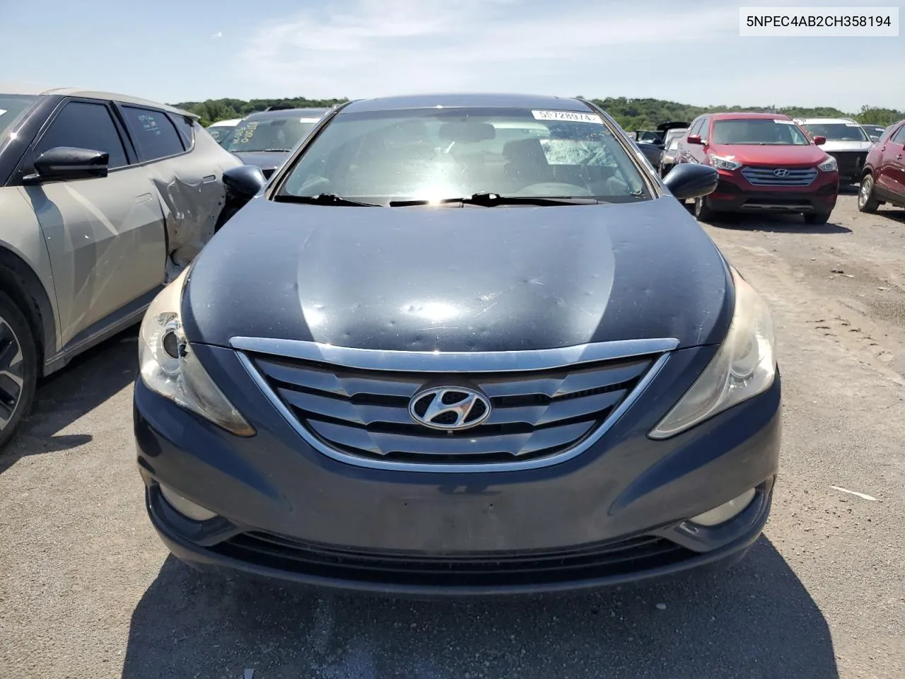 5NPEC4AB2CH358194 2012 Hyundai Sonata Se