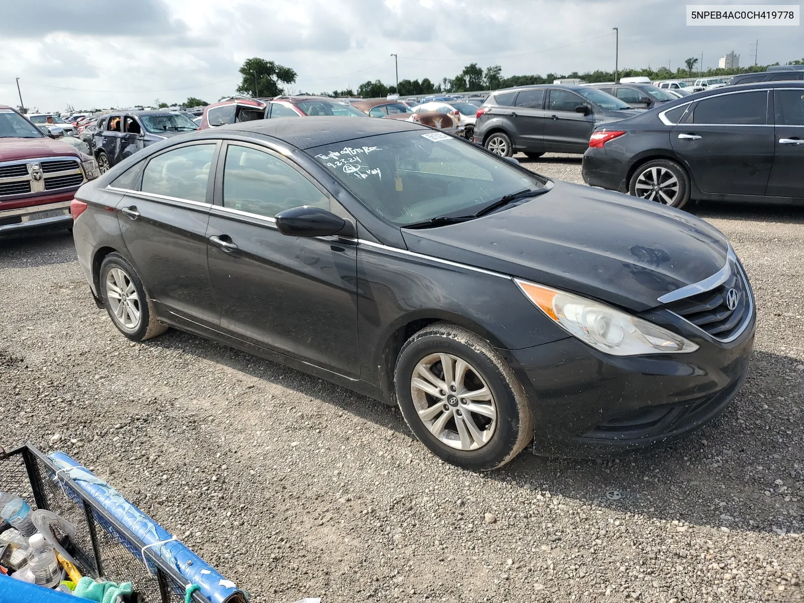 5NPEB4AC0CH419778 2012 Hyundai Sonata Gls