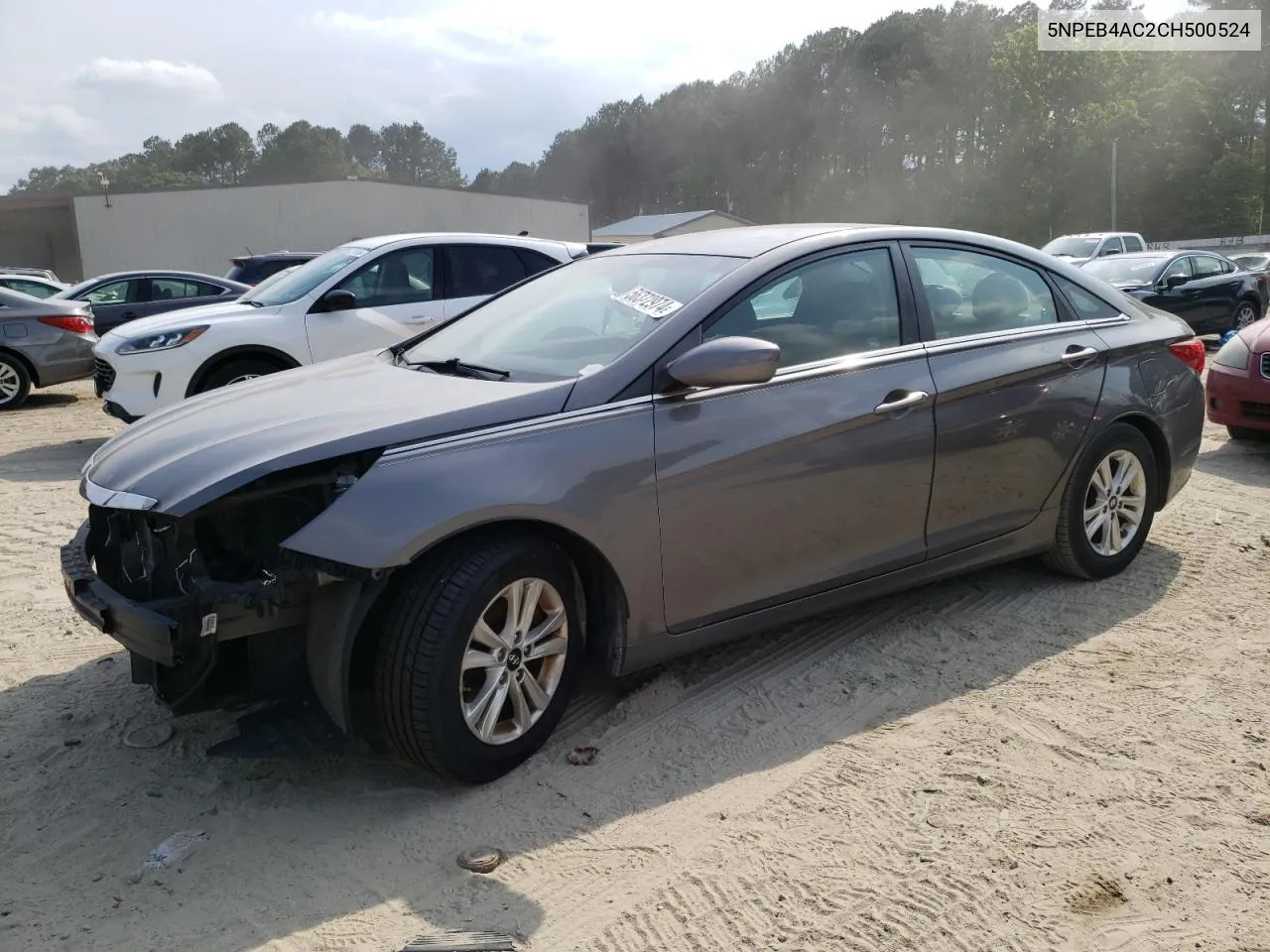 2012 Hyundai Sonata Gls VIN: 5NPEB4AC2CH500524 Lot: 56372974