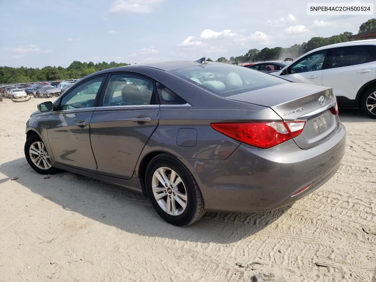 2012 Hyundai Sonata Gls VIN: 5NPEB4AC2CH500524 Lot: 56372974