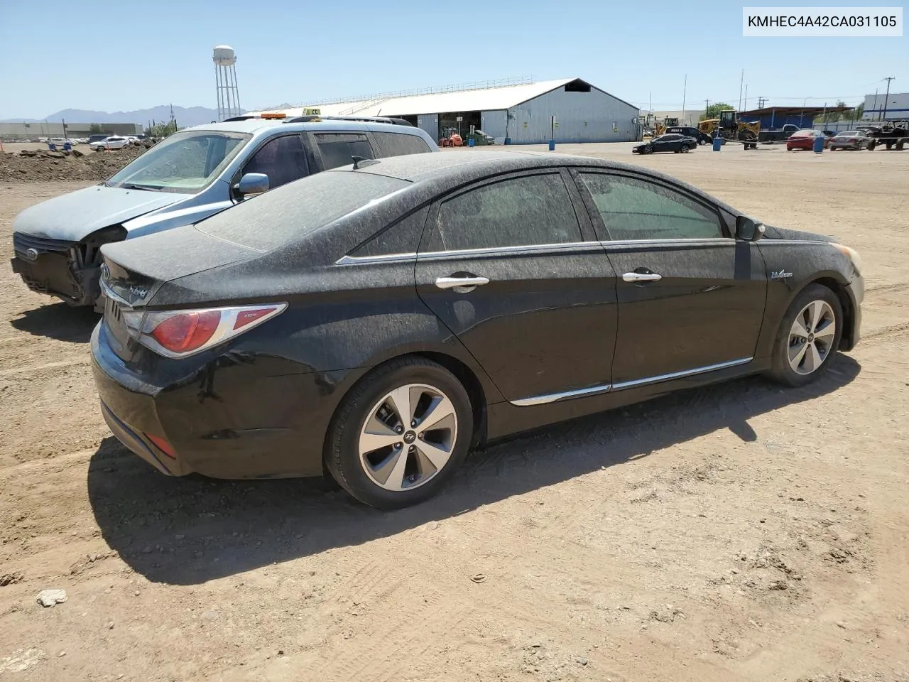 2012 Hyundai Sonata Hybrid VIN: KMHEC4A42CA031105 Lot: 57110374