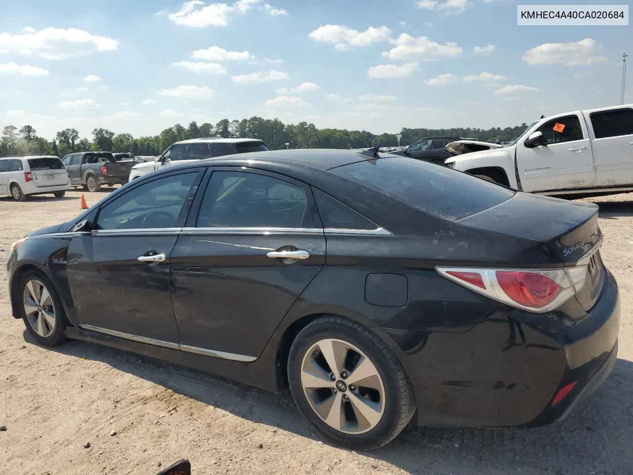 2012 Hyundai Sonata Hybrid VIN: KMHEC4A40CA020684 Lot: 59226284