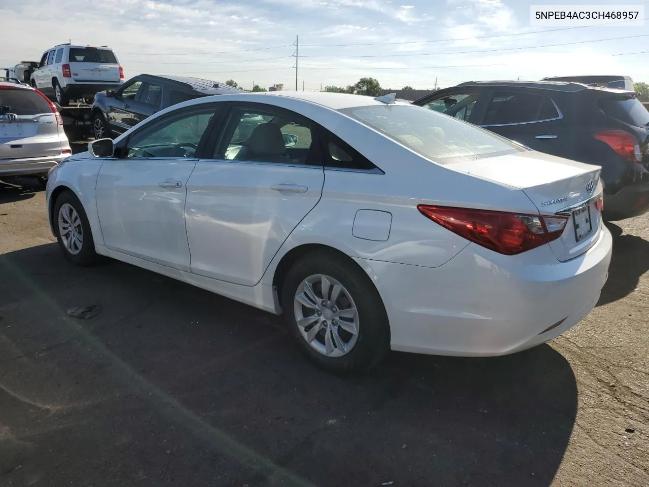 5NPEB4AC3CH468957 2012 Hyundai Sonata Gls