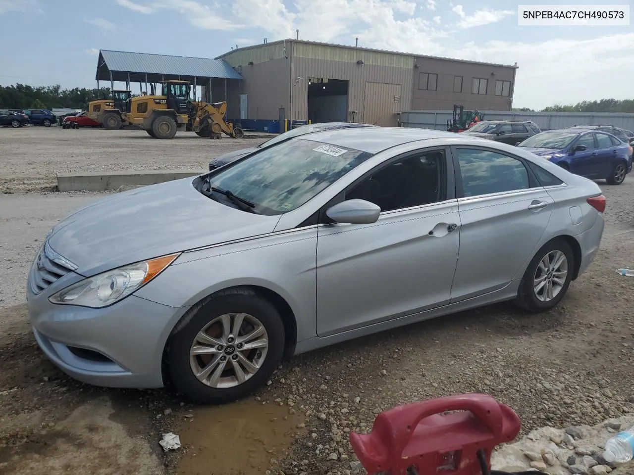 2012 Hyundai Sonata Gls VIN: 5NPEB4AC7CH490573 Lot: 61732444