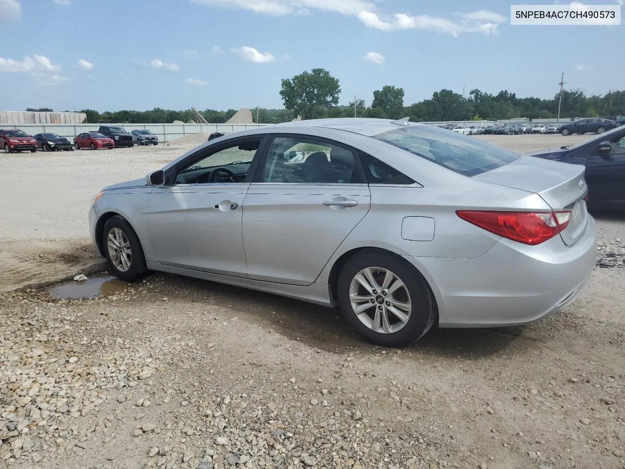 2012 Hyundai Sonata Gls VIN: 5NPEB4AC7CH490573 Lot: 61732444