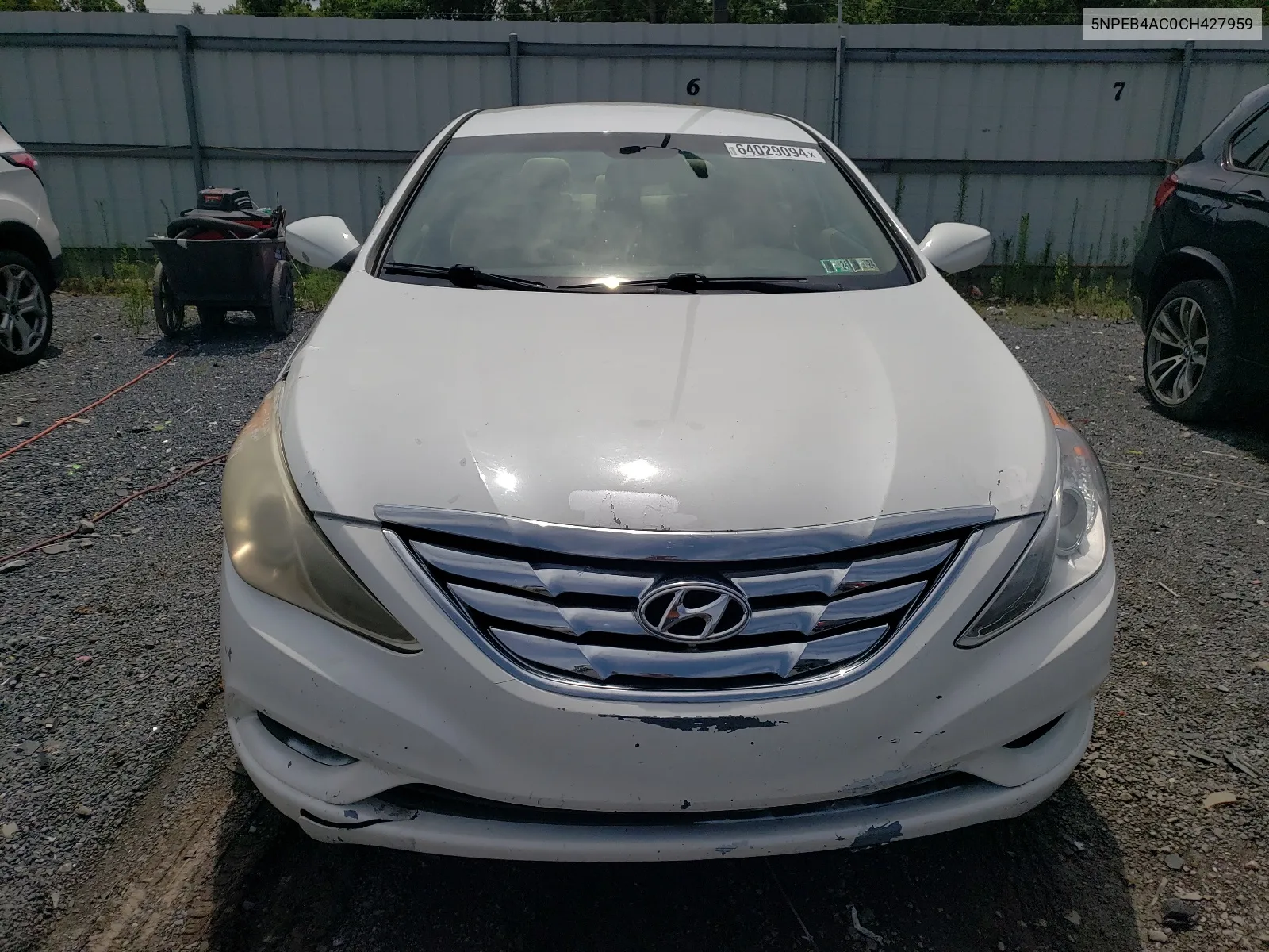 5NPEB4AC0CH427959 2012 Hyundai Sonata Gls