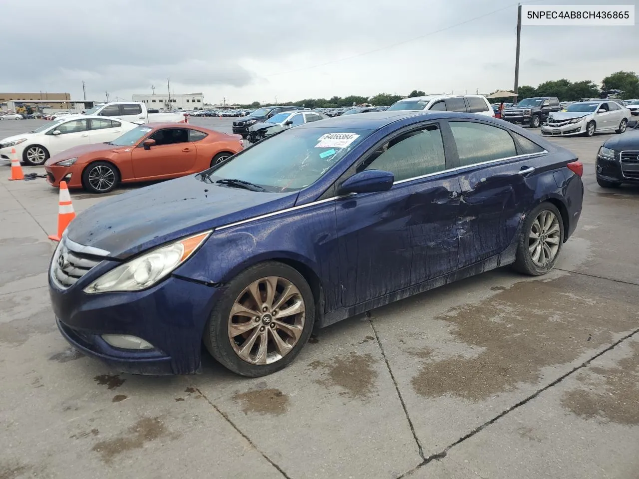 2012 Hyundai Sonata Se VIN: 5NPEC4AB8CH436865 Lot: 64055384