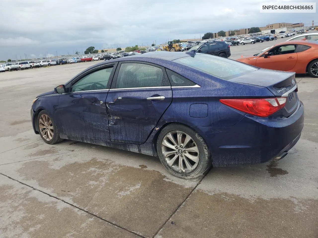 5NPEC4AB8CH436865 2012 Hyundai Sonata Se