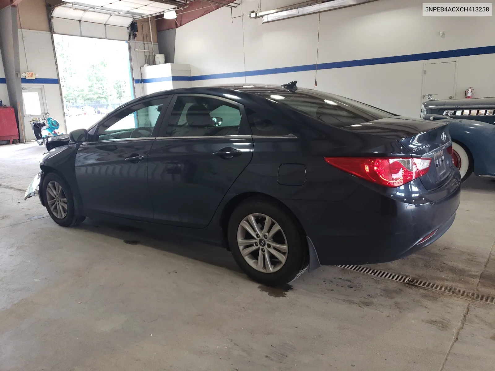 2012 Hyundai Sonata Gls VIN: 5NPEB4ACXCH413258 Lot: 64143454