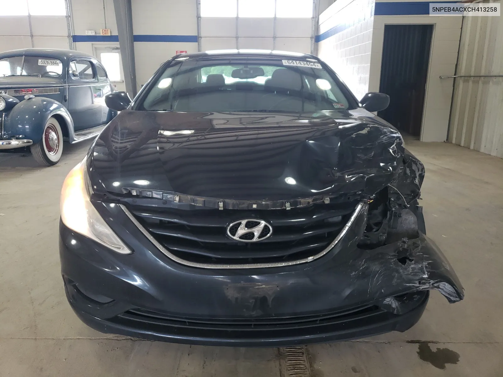 2012 Hyundai Sonata Gls VIN: 5NPEB4ACXCH413258 Lot: 64143454