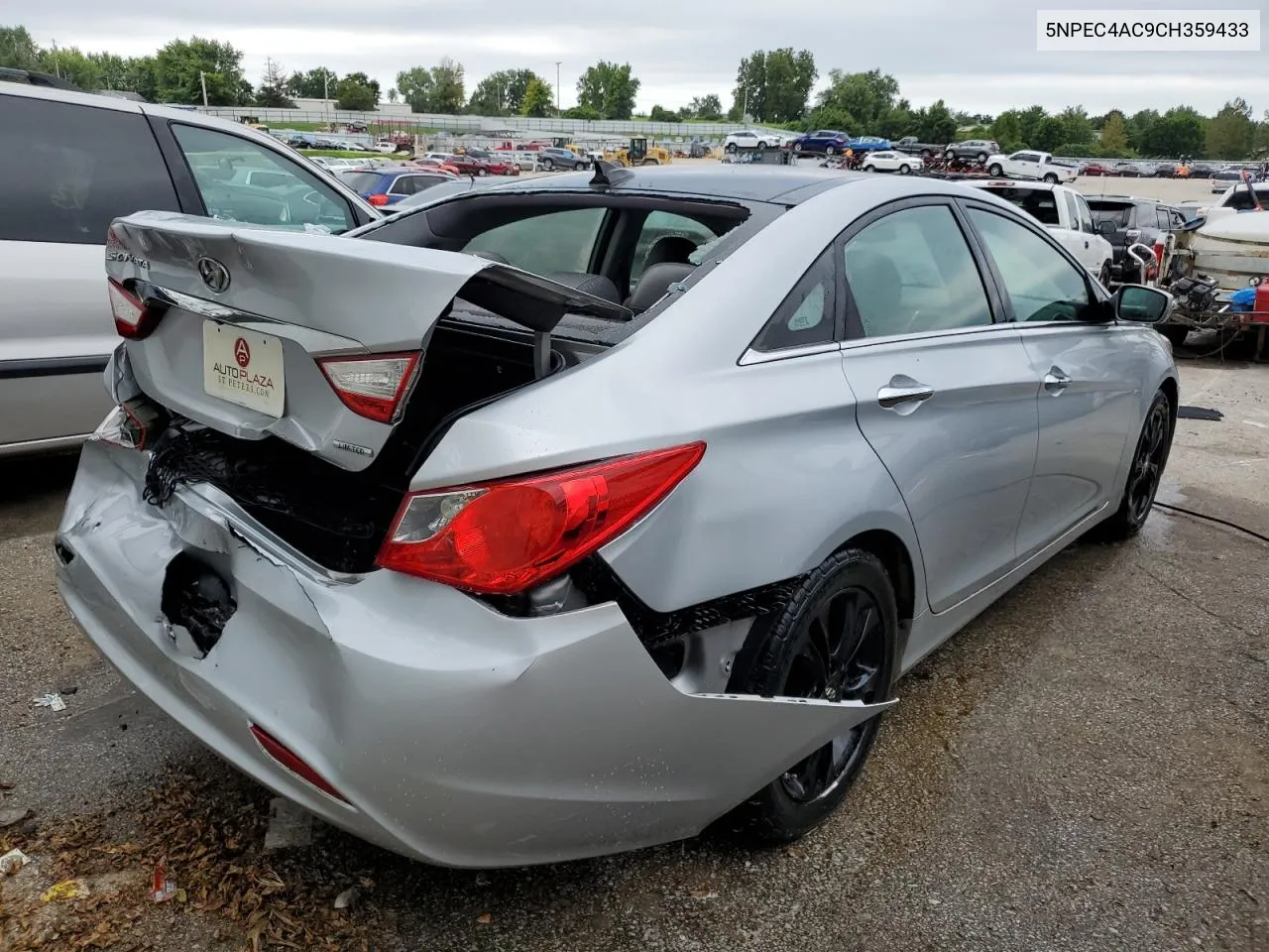 2012 Hyundai Sonata Se VIN: 5NPEC4AC9CH359433 Lot: 64264424