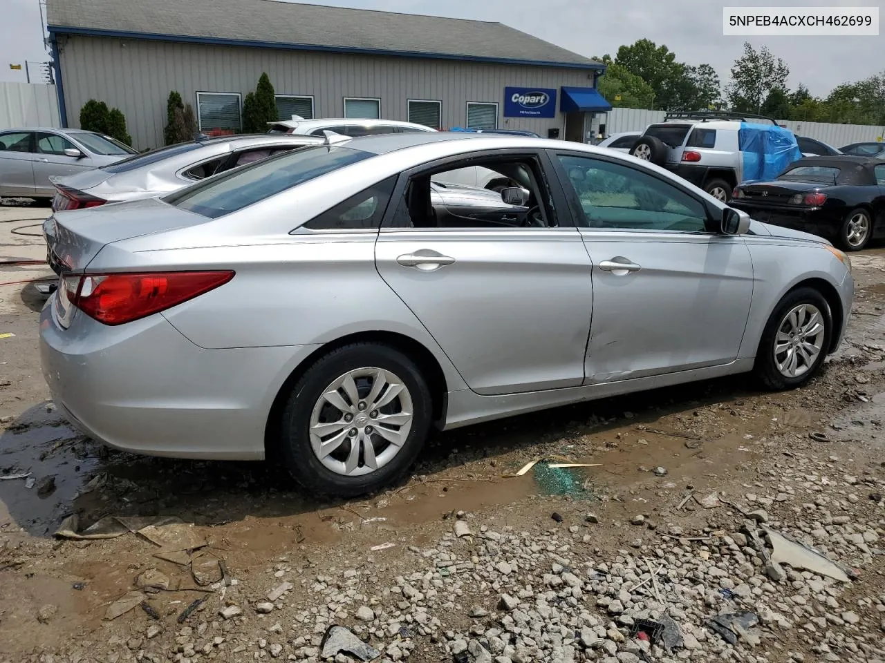 2012 Hyundai Sonata Gls VIN: 5NPEB4ACXCH462699 Lot: 65136444