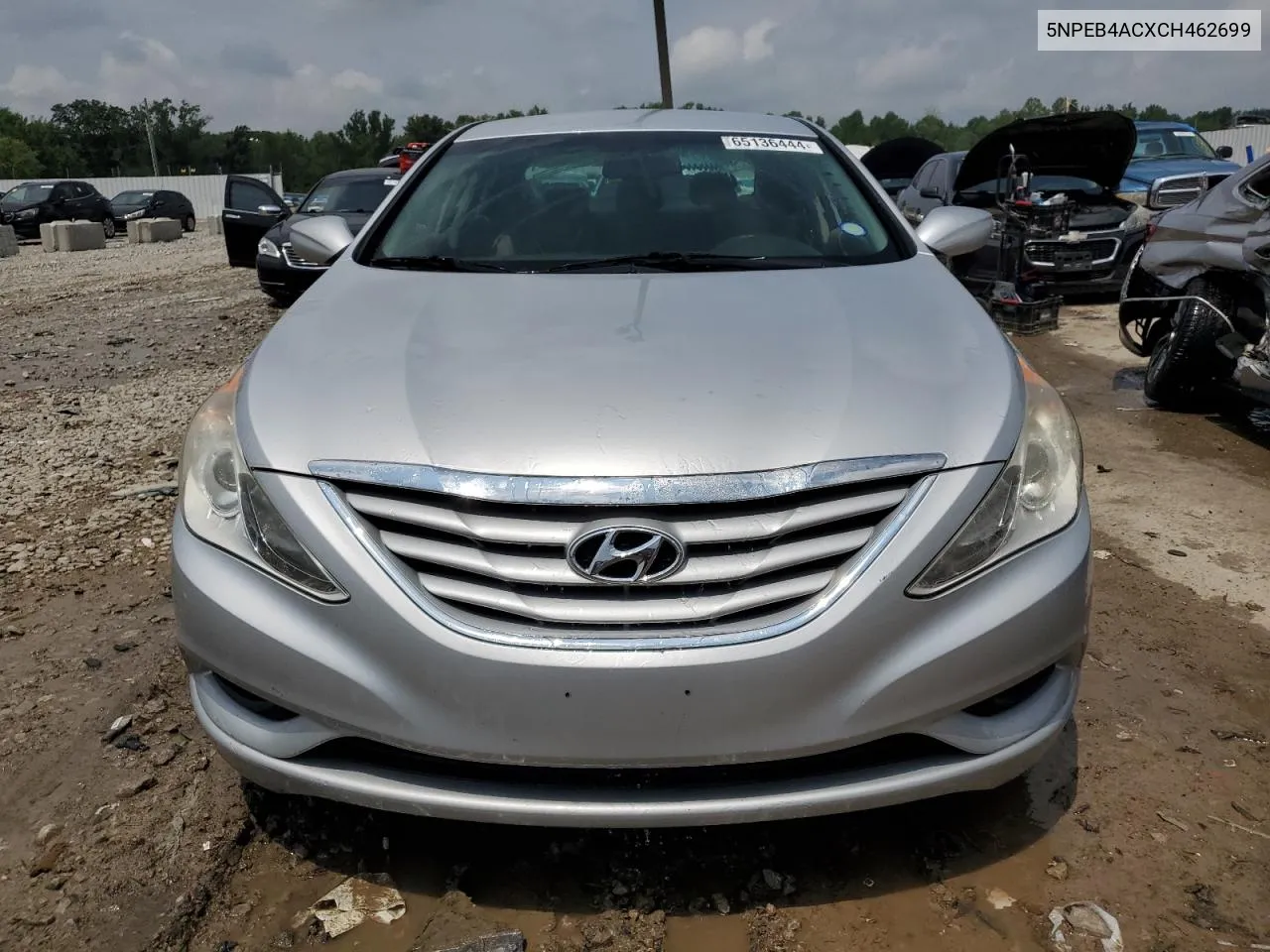 2012 Hyundai Sonata Gls VIN: 5NPEB4ACXCH462699 Lot: 65136444