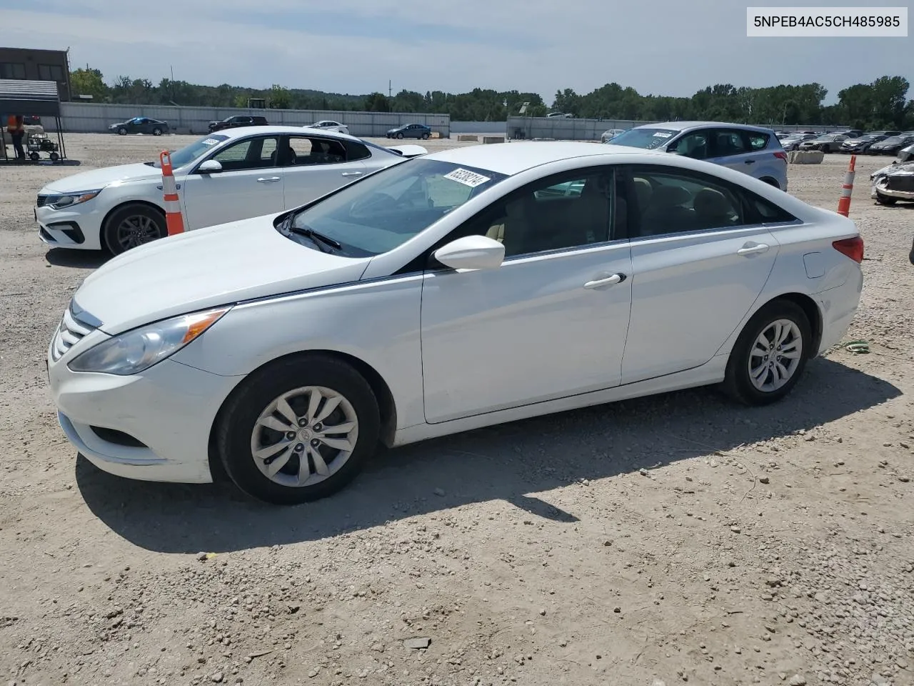 2012 Hyundai Sonata Gls VIN: 5NPEB4AC5CH485985 Lot: 65238214