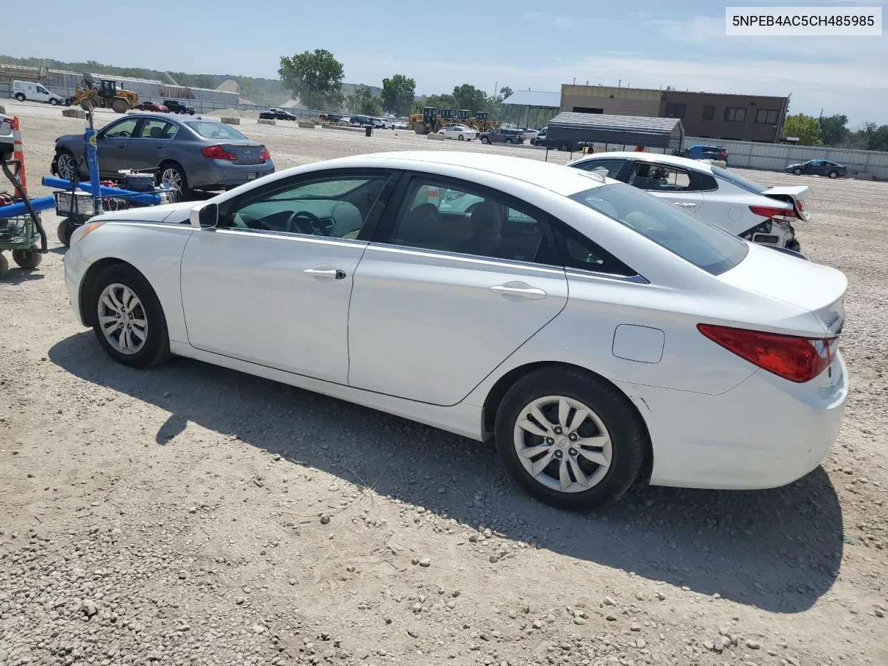 2012 Hyundai Sonata Gls VIN: 5NPEB4AC5CH485985 Lot: 65238214