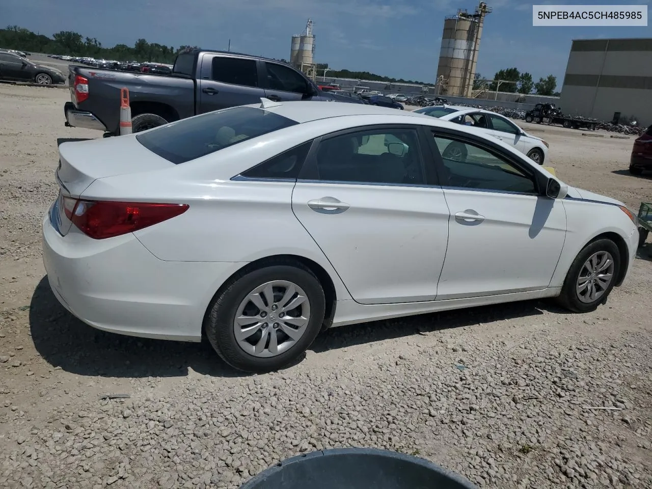 2012 Hyundai Sonata Gls VIN: 5NPEB4AC5CH485985 Lot: 65238214